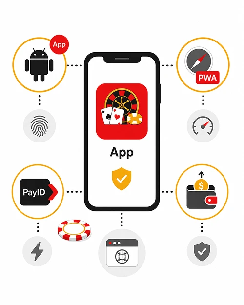 iPhone casino home screen shortcut